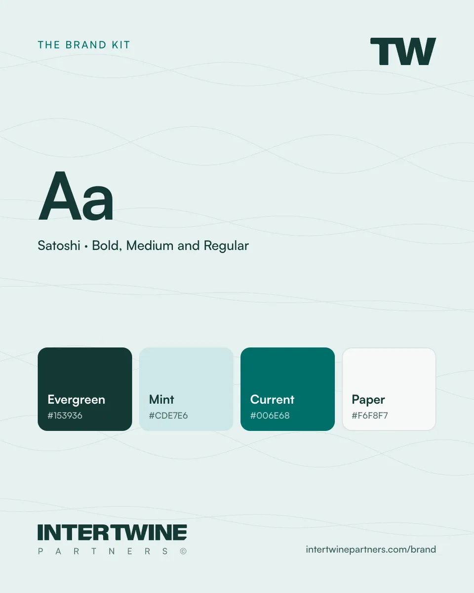 The brand kit, 1080 × 1350